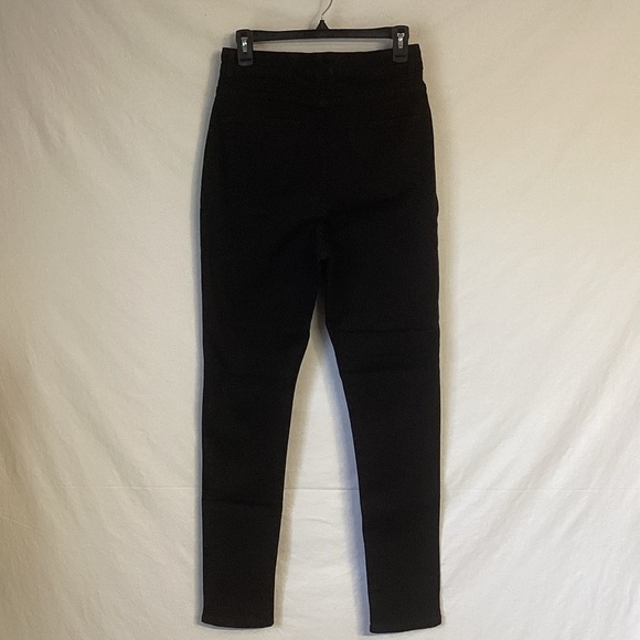 Reneshanta High-Waisted Black Skinny Jeans Size 15/16 - Picture 4 of 9